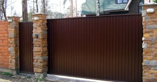 Купить откатные ворота консольные Соликамск, цена от 2759 руб.