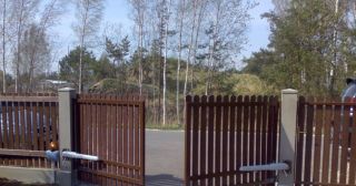 Купить распашные ворота из штакетника Соликамск, цена от 2708 руб.