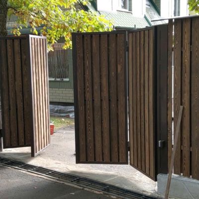 Купите и Закажите Ворота Гармошка: Лучшая Цена от 46646 руб, Установка под Ключ и Доставка в Соликамске и по Области